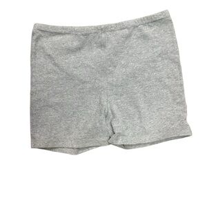 Primary Kids Heather Gray Bike Shorts - Size 10/12
